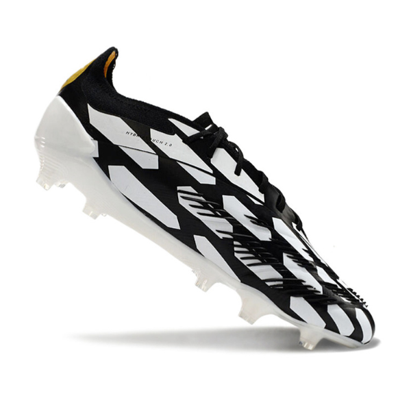 Chaussures de football Adidas Predator 30 Elite FG blanches et noires + CHAUSSETTES CADEAUX 🎁