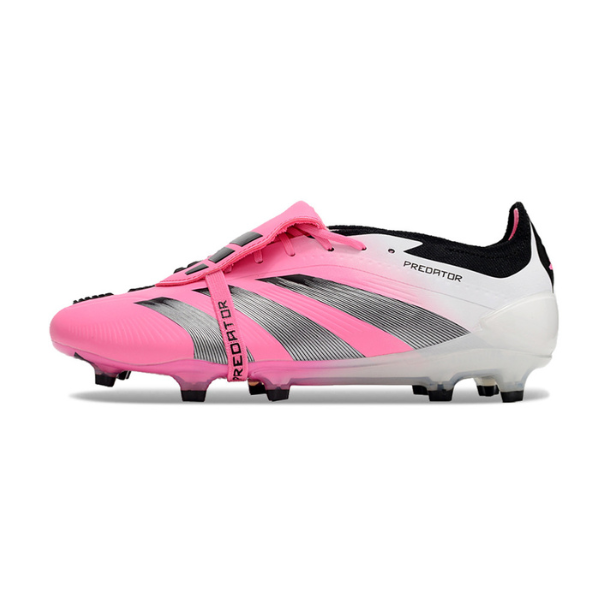 Adidas Predator 30 Elite Football Boot With Tongue FG White and Pink + GIFT SOCKS 🎁