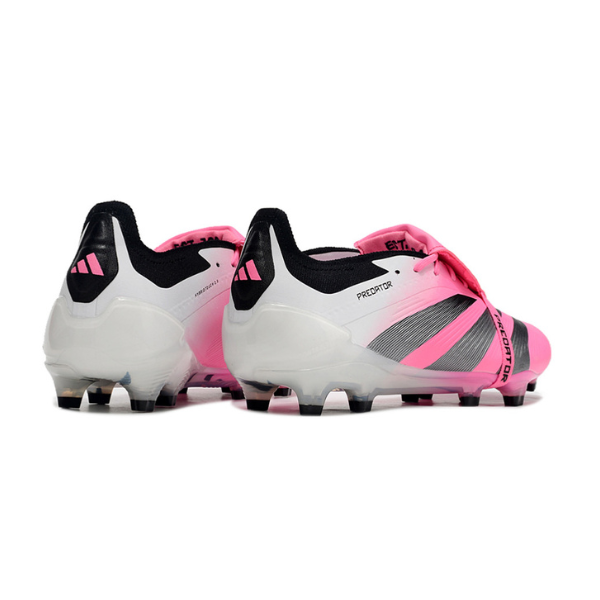 Adidas Predator 30 Elite Football Boot With Tongue FG White and Pink + GIFT SOCKS 🎁