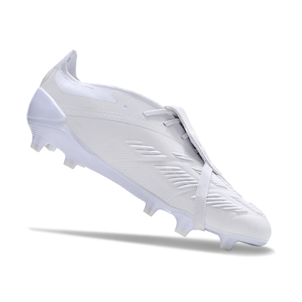 Crampons de football Adidas Predator 30 Elite avec langue FG Pack de base blanc + CHAUSSETTES CADEAUX 🎁