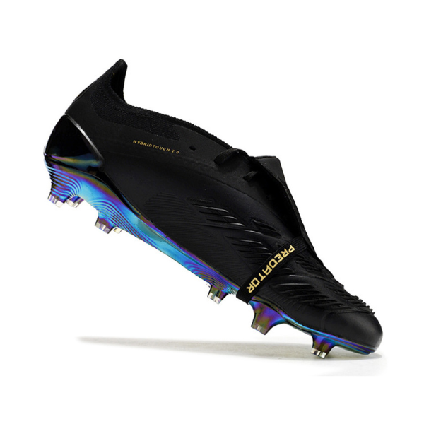 Chaussure de football Adidas Predator 30 Elite avec langue FG noir et or + CHAUSSETTES CADEAUX 🎁