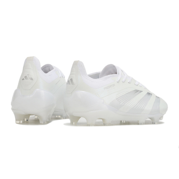 Chaussures de football Adidas Predator 30 Elite FG blanches et grises + CHAUSSETTES CADEAUX 🎁