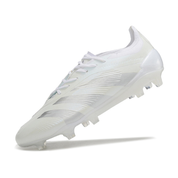 Chaussures de football Adidas Predator 30 Elite FG blanches et grises + CHAUSSETTES CADEAUX 🎁