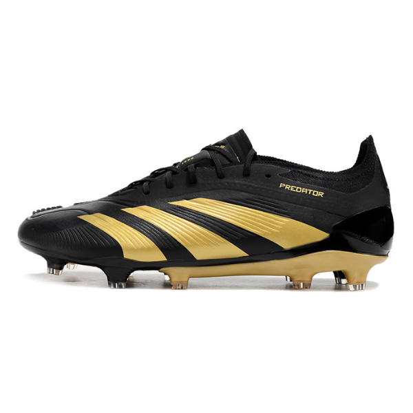 Adidas Predator 30 Elite FG Football Boots Black and Gold + GIFT SOCKS 🎁