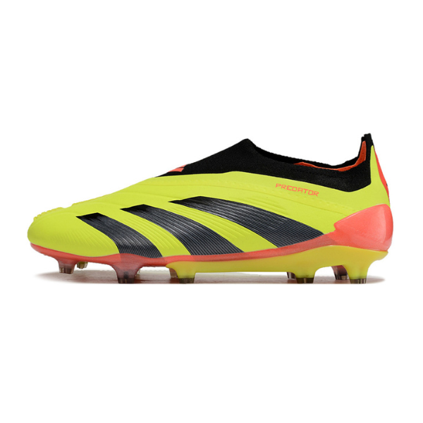 Chuteira Campo Adidas Predator 30 Elite Sem Cadarço FG Energy Citrus Pack + MEIA DE BRINDE 🎁