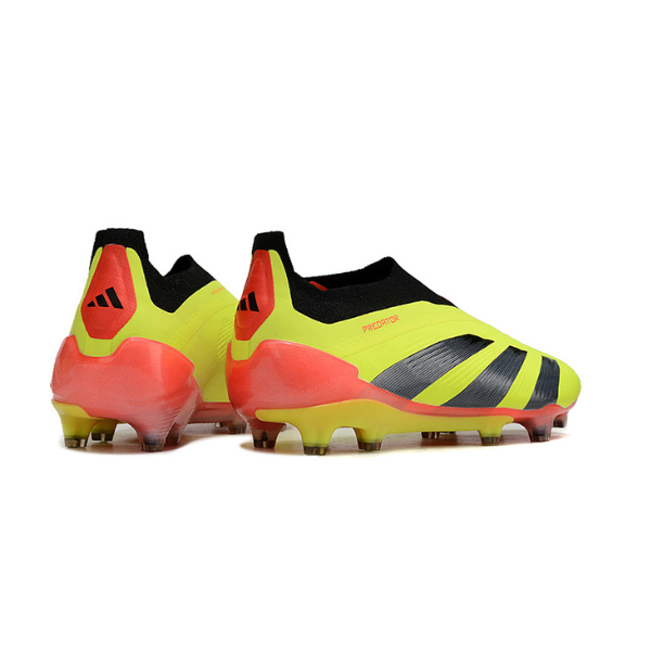 Chuteira Campo Adidas Predator 30 Elite Sem Cadarço FG Energy Citrus Pack + MEIA DE BRINDE 🎁