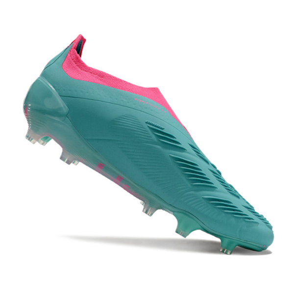 Chaussures de football Adidas Predator 30 Elite Slip-on FG Bleu et Rose + CHAUSSETTES CADEAUX 🎁