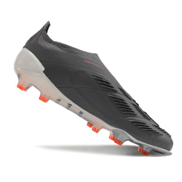 Chaussure de football Adidas Predator 30 Elite Slip-on FG Gris et Blanc + CHAUSSETTES CADEAUX 🎁