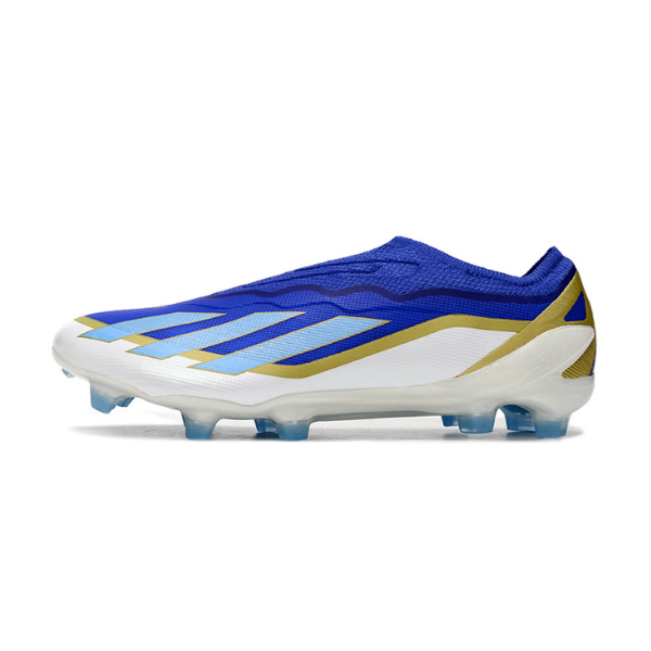 Pack Adidas X Crazyfast.1 Slip-on FG Messi Spark Gen10s ​​+ CHAUSSETTE CADEAU