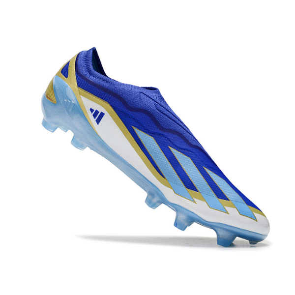 Pack Adidas X Crazyfast.1 Slip-on FG Messi Spark Gen10s ​​+ CHAUSSETTE CADEAU