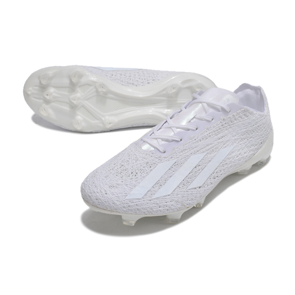 Chaussure de football Adidas X Crazyfast+ Strung FG Blanc + CHAUSSETTES CADEAUX 🎁