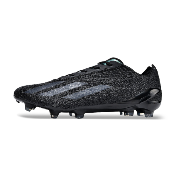 Chaussures de football Adidas X Crazyfast+ Strung FG Noir + CHAUSSETTES CADEAUX 🎁