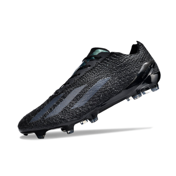 Chaussures de football Adidas X Crazyfast+ Strung FG Noir + CHAUSSETTES CADEAUX 🎁