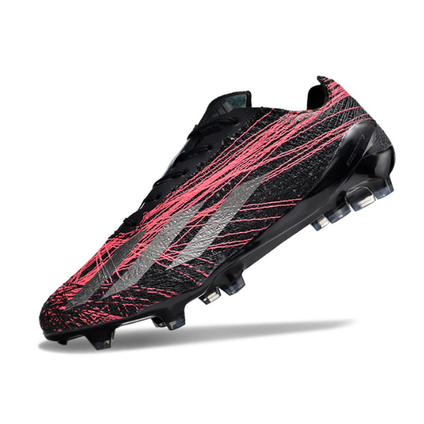 Adidas X Crazyfast+ Strung FG Black and Pink Football Boots + GIFT SOCKS 🎁