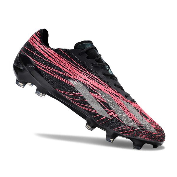 Adidas X Crazyfast+ Strung FG Black and Pink Football Boots + GIFT SOCKS 🎁