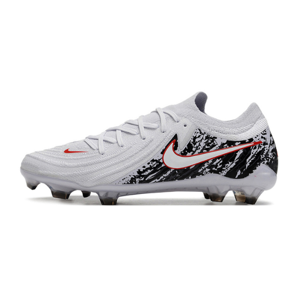 Nike Phantom GX2 Elite FG Football Boot White, Black and Red + GIFT SOCKS 🎁