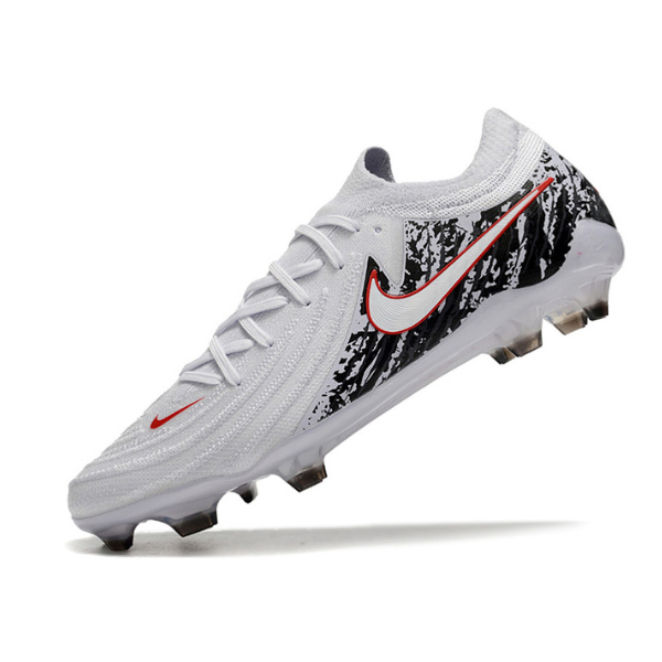 Nike Phantom GX2 Elite FG Football Boot White, Black and Red + GIFT SOCKS 🎁