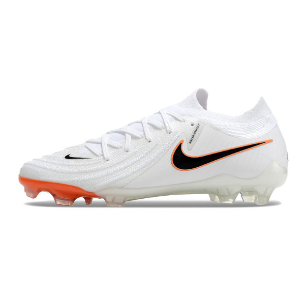 Nike Phantom GX2 Elite FG White and Orange Field Football Boots + FREE SOCK 🎁