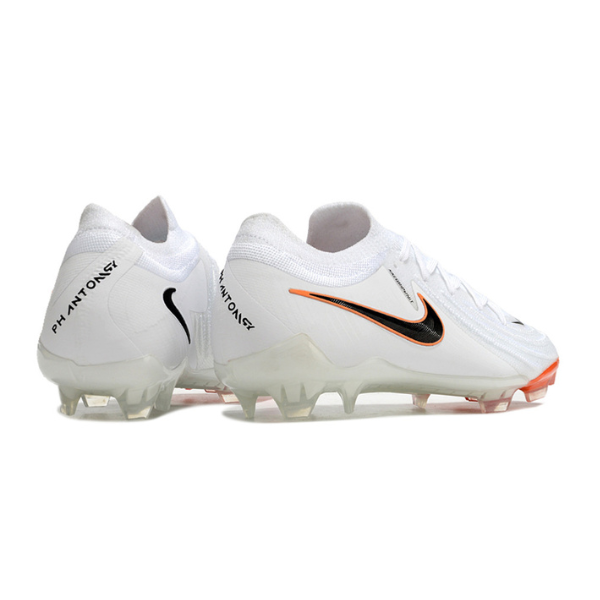 Nike Phantom GX2 Elite FG White and Orange Field Football Boots + FREE SOCK 🎁