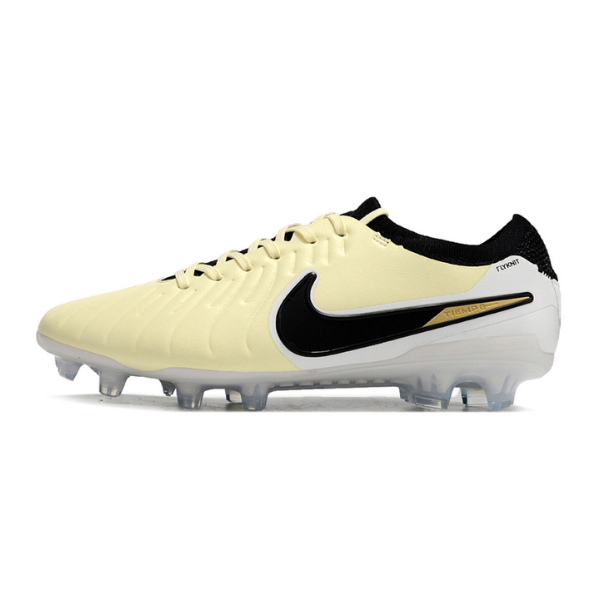 Chuteira Campo Nike Tiempo 10 Legend Elite FG Amarelo Claro + MEIA DE BRINDE 🎁