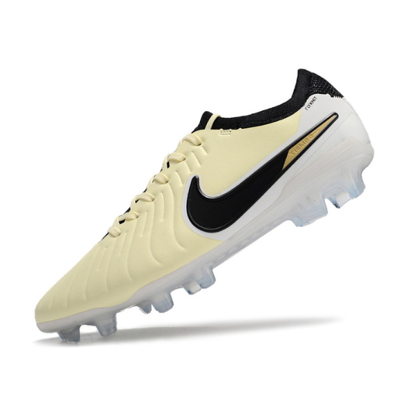 Chuteira Campo Nike Tiempo 10 Legend Elite FG Amarelo Claro + MEIA DE BRINDE 🎁