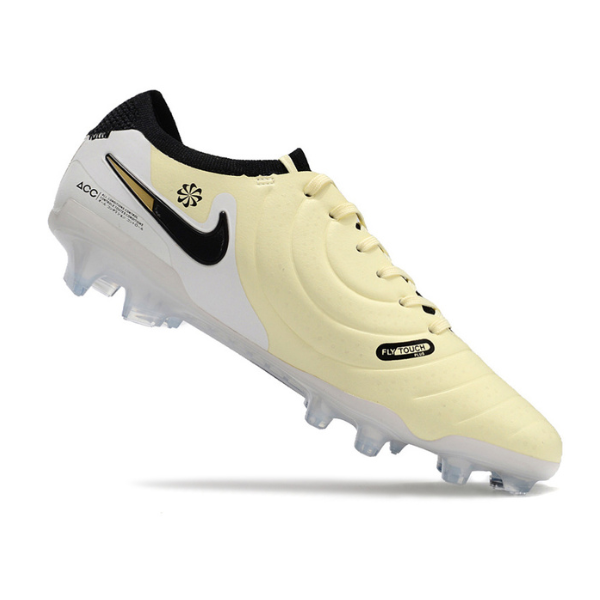 Chuteira Campo Nike Tiempo 10 Legend Elite FG Amarelo Claro + MEIA DE BRINDE 🎁