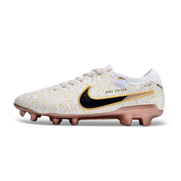 Chuteira Campo Nike Tiempo 10 Legend Elite FG United Golden Pack + MEIA DE BRINDE 🎁