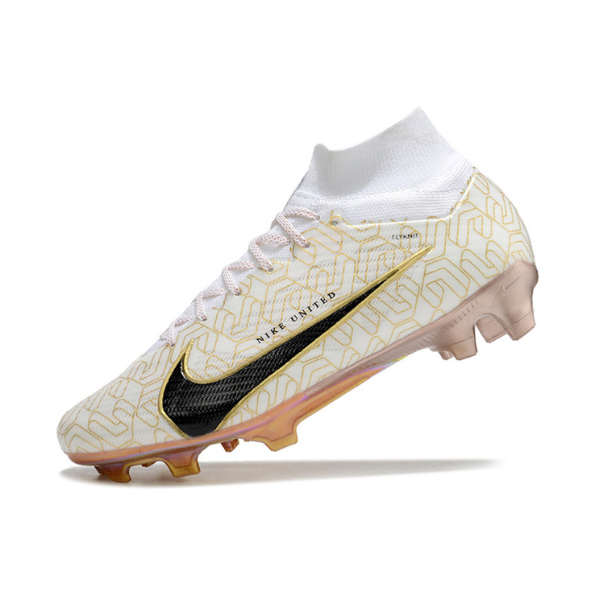 Chuteira Campo Nike Zoom Mercurial Superfly 9 Elite FG United Golden Pack + MEIA DE BRINDE 🎁