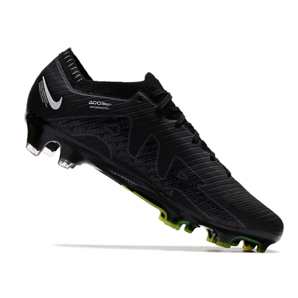 Chuteira Campo Nike Zoom Mercurial Vapor 15 Elite FG Black Pack + MEIA DE BRINDE 🎁