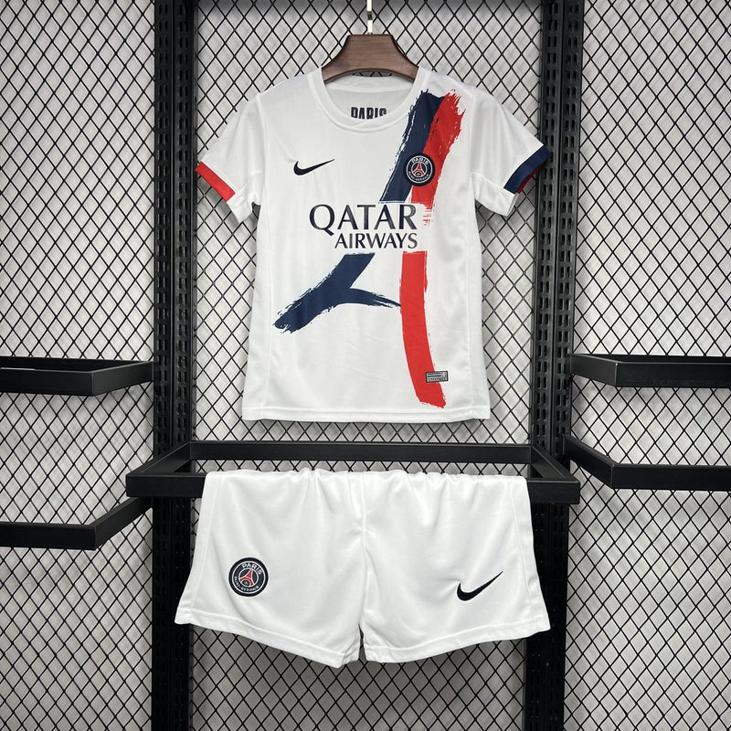 Kit Infantil Paris Saint Germain Away 2024/2025