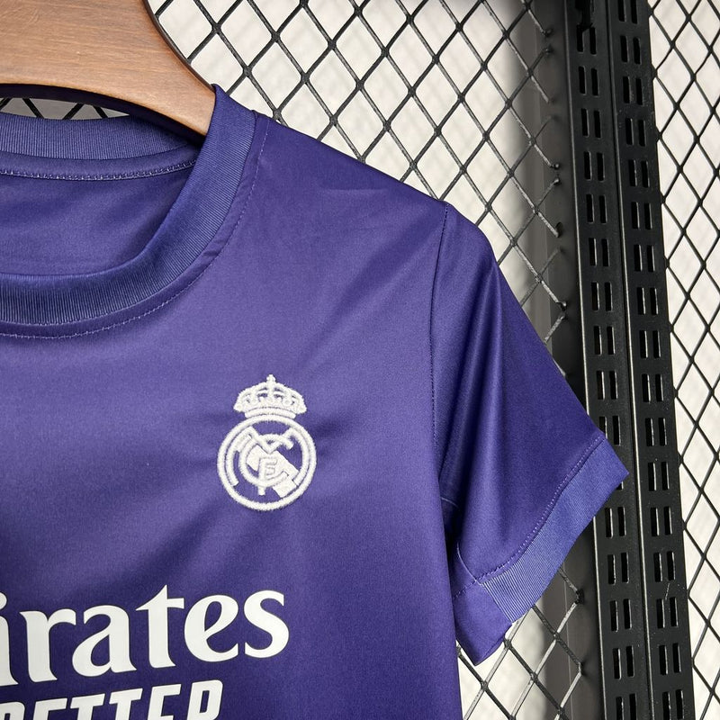 Kit Enfant Real Madrid Y3 Rose Édition Spéciale Violet 2024/2025 