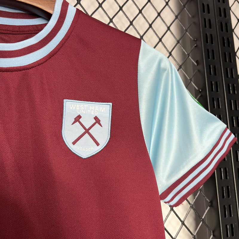 Kit Infantil West Ham United Home 2024/2025