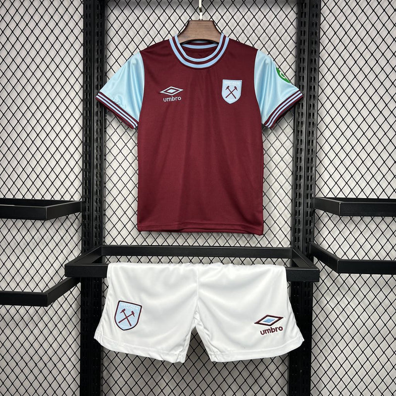 Kit Infantil West Ham United Home 2024/2025