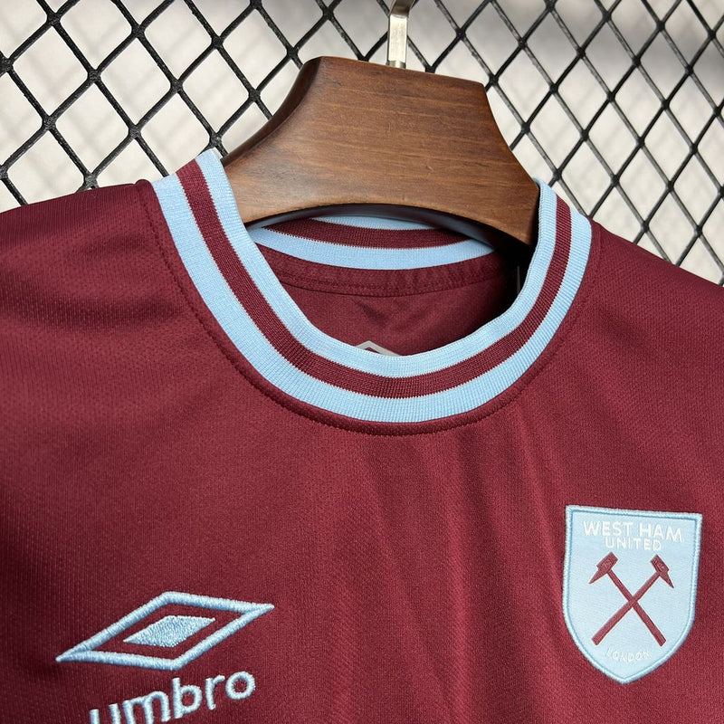 Kit Infantil West Ham United Home 2024/2025