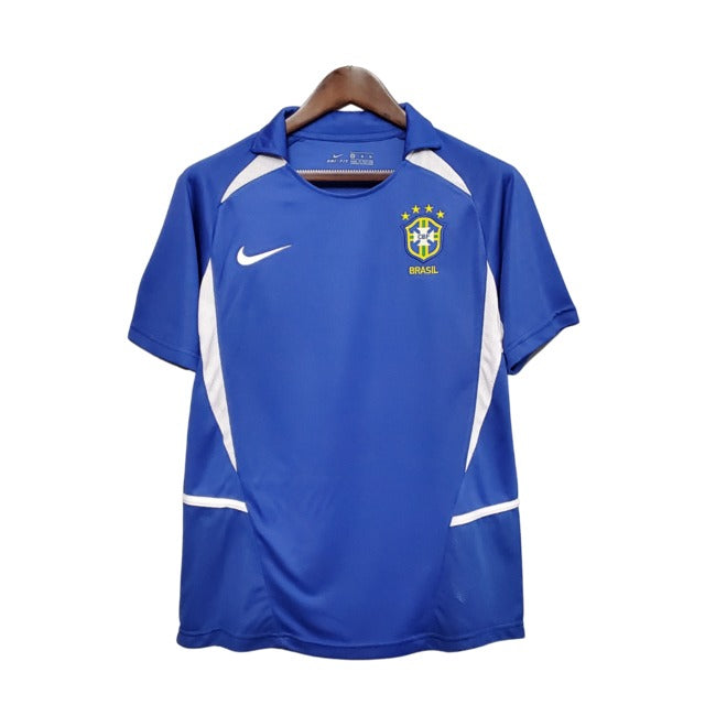 Camisola Brasil Away 2002 - Retrô