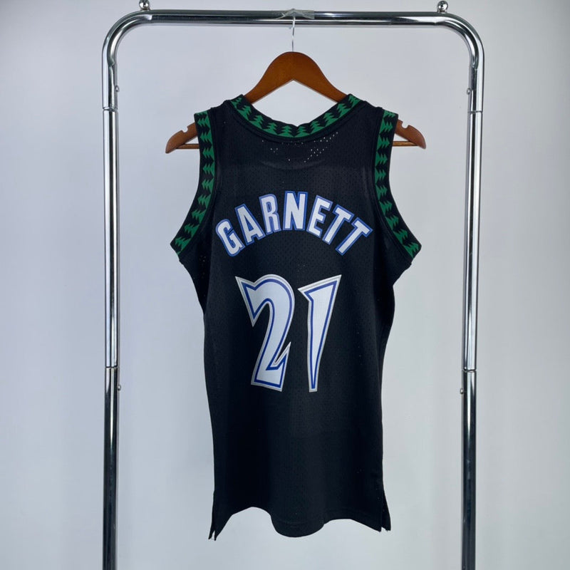 Minnesota Timberwolves Retro Mitchell &amp; Ness 1997/1998 Kevin Garnett NBA Tank Top