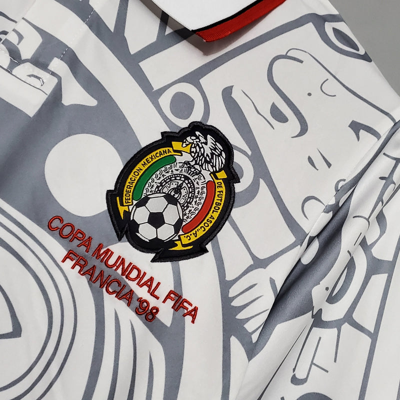 Camisola México Away 1998 - Retrô