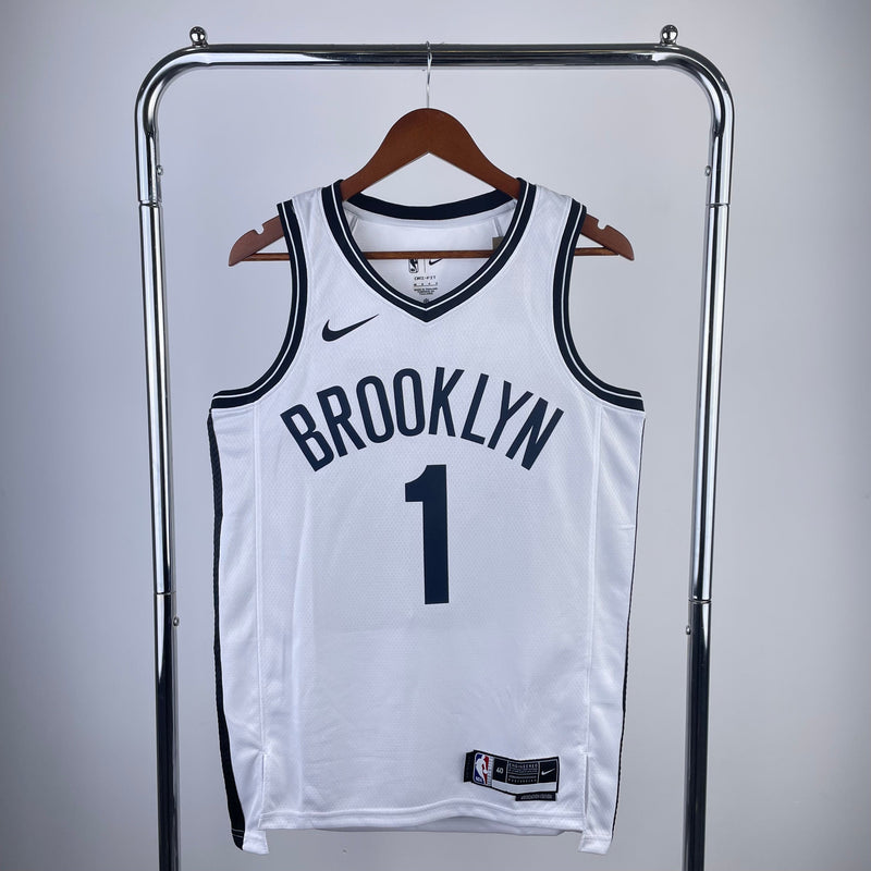 Brooklyn Nets 23/24 Association Edition Mikal Bridges Débardeur 