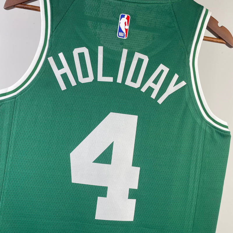 Boston Celtics 23/24 Icon Edition Jrue Holiday Green Tank Top