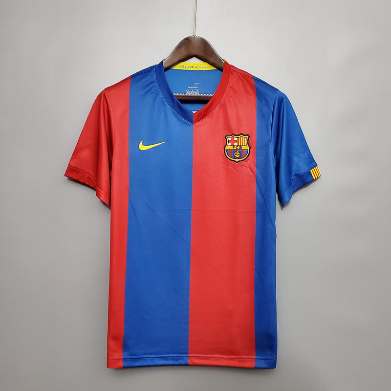 Camisola Barcelona Home 06/07 - Retrô