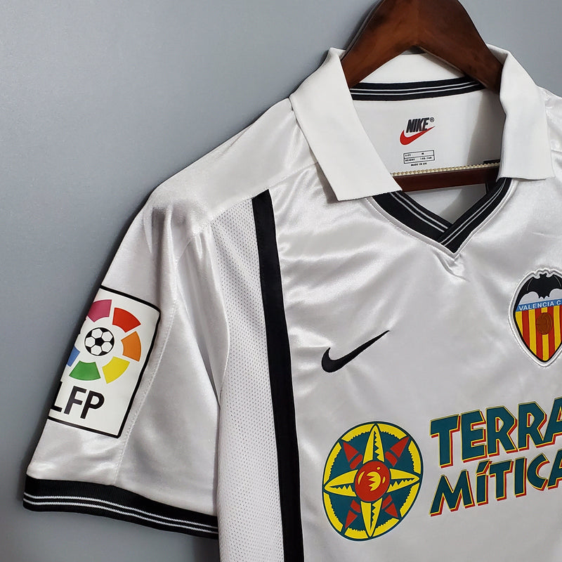 Camisola Valencia Home 01/02 - Retrô