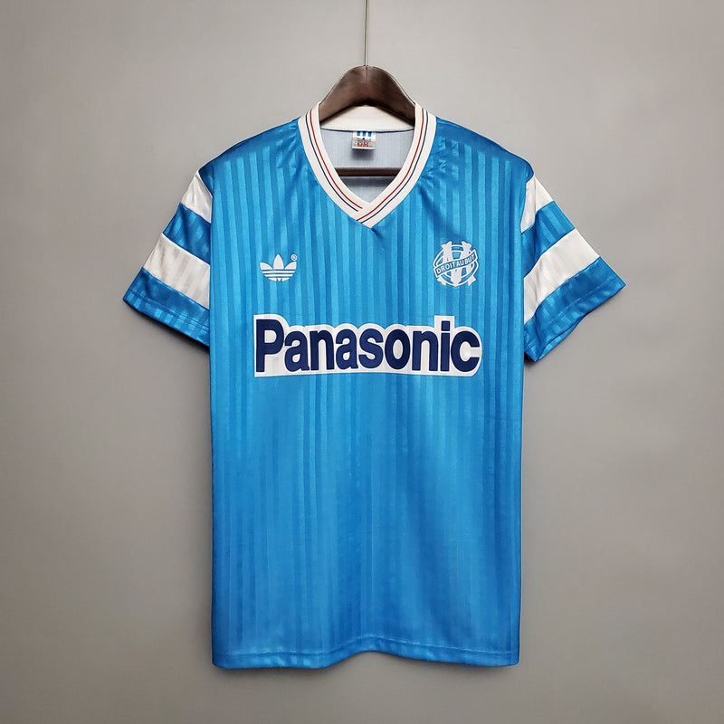 Camisola Olympique de Marseille Away 90/91 - Retrô