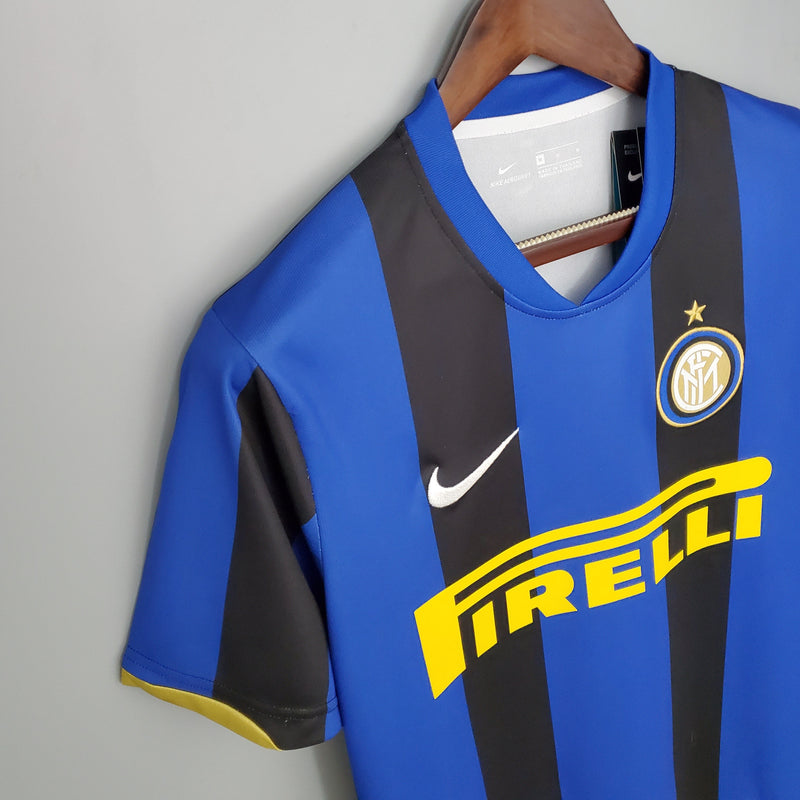 Camisola Inter de Milão Home 08/09 - Retrô