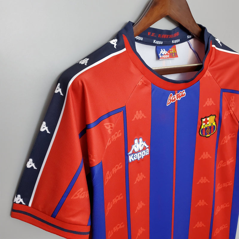 Camisola Barcelona Home 97/98 - Retrô