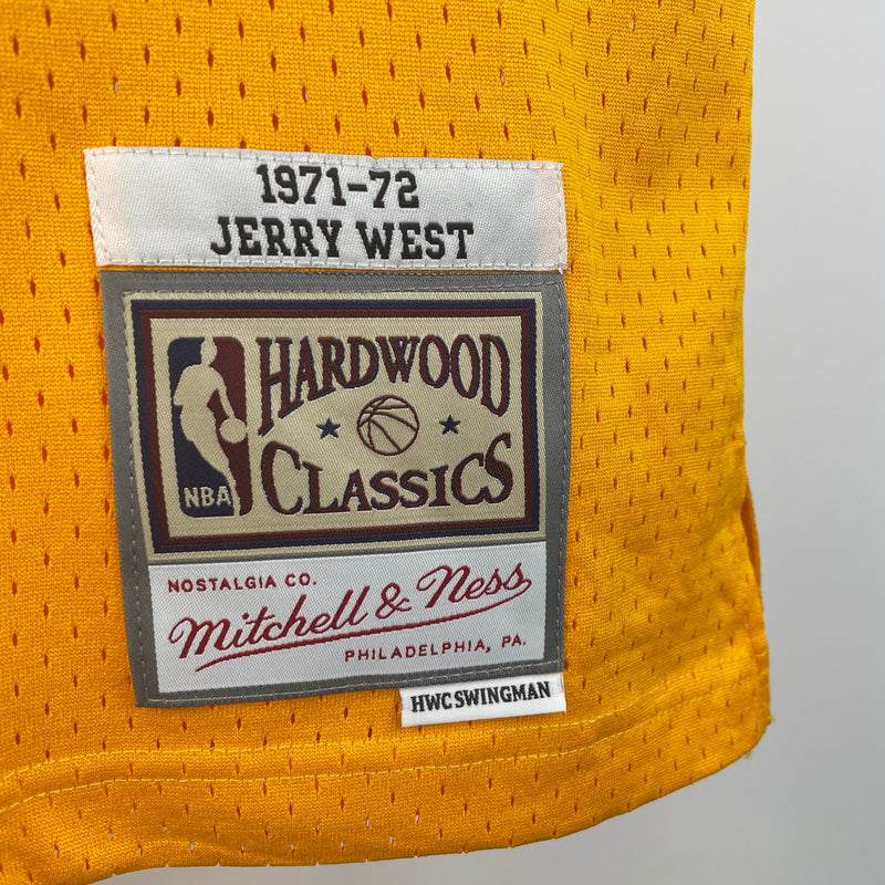 Los Angeles Lakers Retro Mitchell &amp; Ness 1971/1972 Jerry West NBA Tank Top