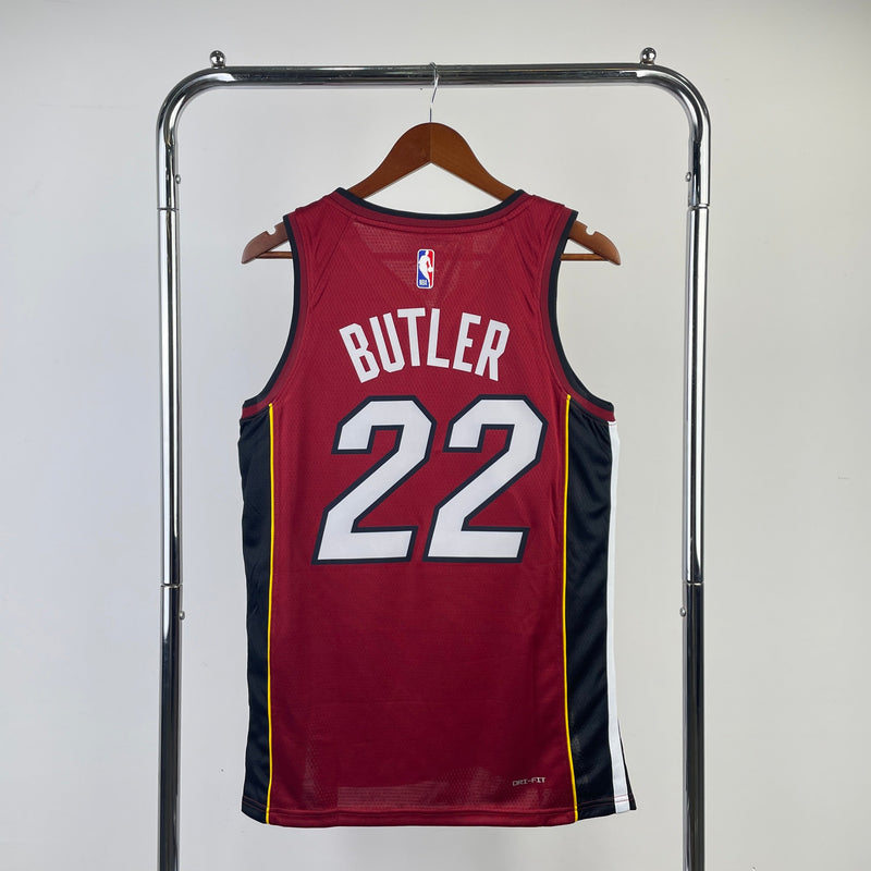 Miami Heat 23/24 Statement Edition Jimmy Butler Red Tank Top