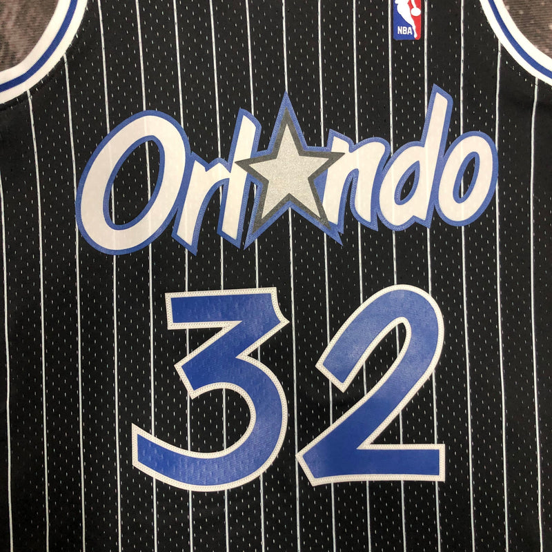 Orlando Magic Retro Mitchell &amp; Ness 1994/1995 Shaquille O'Neal NBA Black Tank Top