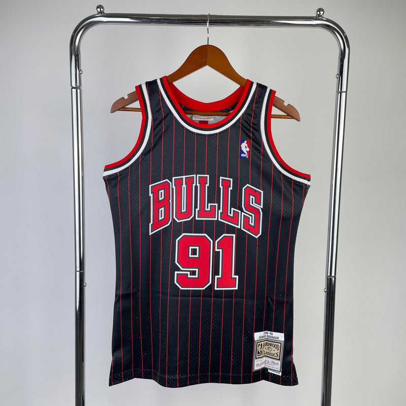 NBA Chicago Bulls Retro Mitchell &amp; Ness 1995/1996 Dennis Rodman Tank Top