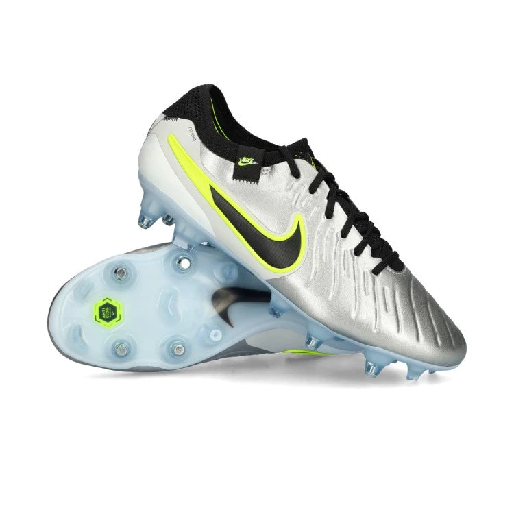 NIKE TIEMPO LEGEND 10 ELITE SG-PRO ANTI-CLOG FOOTBALL BOOTS + MEIA DE BRINDE 🎁