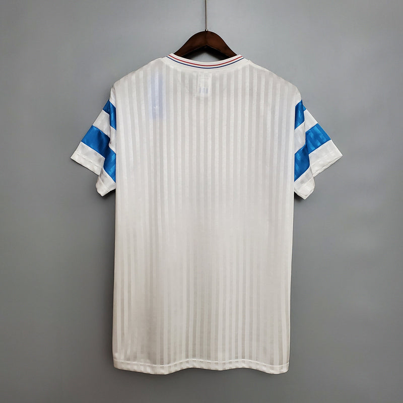 Camisola Olympique de Marseille Home 90/91 - Retrô